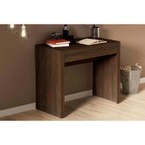 Mesa de Computador Solteiro ME4107 c/ 1 Gaveta Rústico - Tecno Mobili
