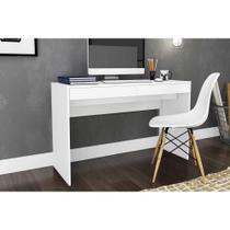 Mesa de Computador Solteiro MSM 439 c/ 2 Gavetas Branco - Movelbento