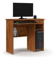 Mesa de Computador Viena 90cm com Gaveta e Prateleiras