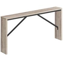 Mesa de console MAHANCRIS CTHG15801 158x23x80cm Cinza