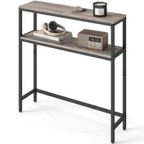 Mesa de Console VASAGLE ULNT130K02V1 20x80x80 cm 2 Andares
