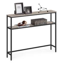 Mesa de console VASAGLE ULNT131K02 20x100x80 cm Moderna Mesa de console VASAGLE ULNT131K02 20x100x80 cm Moderna