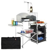 Mesa de cozinha de acampamento VEVOR Folding Outdoor Cook Station