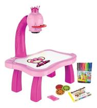 Mesa De Desenho Infantil Projetora Musical Criativa Led