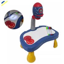 Mesa De Desenho Lousa Projetora Infantil Menina E Menino Mesa De Desenho Lousa Projetora Infantil Menina E Menino