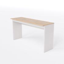 Mesa de escritório 135x44 com engrosso - IBRA