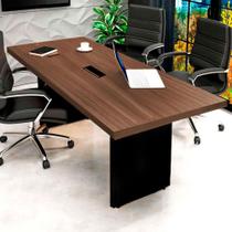 Mesa de Escritório 1,60m x 80cm 1 CX de Tomada Pés Painel F5
