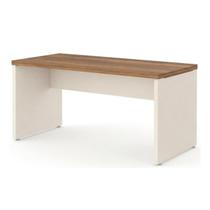 Mesa de Escritório 1,700,70m Sem Gavetas NOGAL SEVILHA/BRANCO 34307 Mesa de Escritório 1,700,70m Sem Gavetas NOGAL SEVILHA/BRANCO 34307