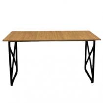 MESA DE ESCRITÓRIO AÇO MDF ESTILO INDUSTRIAL ME05 Informar cor da estrutura e MDF via mensagem após a compra