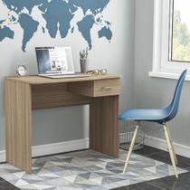 Mesa de Escritório Arapeí com 1 Gaveta Castanho Politorno