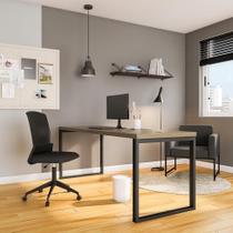 Mesa de Escritório Carlow Carvalho 190 cm