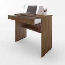 Mesa de Escritório com 01 Gaveta para Notebook e Computador Vitória - FREIJÓ Mesa de Escritório com 01 Gaveta para Notebook e Computador Vitória - FREIJÓ