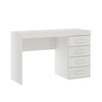 Mesa de Escritório com Gaveteiro 4 Gavetas Soluzione