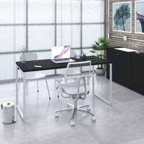 Mesa de Escritorio Diretor Kuadra 150cm Est.Branca