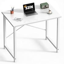 Mesa de escritório DUMOS 81 cm branca, mesa de estudo moderna em madeira Mesa de escritório DUMOS 81 cm branca, mesa de estudo moderna em madeira