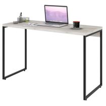 Mesa De Escritório Escrivaninha 120cm Industrial Snow