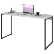 Mesa de Escritório Escrivaninha 135cm Dynamica Industrial C08 Snow - Mpozenato
