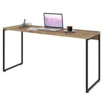 Mesa de Escritório Escrivaninha 150cm Dynamica Industrial C08 Carvalho - Mpozenato Mesa de Escritório Escrivaninha 150cm Dynamica Industrial C08 Carvalho - Mpozenato
