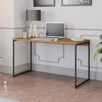 Mesa De Escritório Escrivaninha Vintage Aço Industrial 136cm