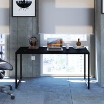 Mesa de Escritório Kuadra I 150 cm Yescasa Preto/Ônix Mesa de Escritório Kuadra I 150 cm Yescasa Preto/Ônix