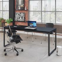 Mesa de Escritório Kuadra Yescasa Preto/Ônix Mesa de Escritório Kuadra Yescasa Preto/Ônix