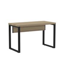 Mesa de Escritório Madeira 150x60x75cm M150/60pe40tub Noce Naturalle/Preto