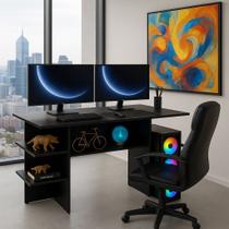 Mesa de Escritório Moderna Organização e Estilo no Seu Espaço Mesa de Escritório Moderna Organização e Estilo no Seu Espaço