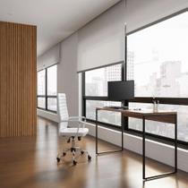 Mesa de Escritório Noah Nogal 120 cm