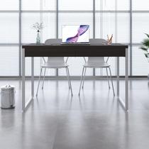 Mesa de Escritorio Office C/02 Gavetas Kuadra 120cm Est.Branca