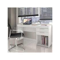 Mesa De Escritório Office Com 2 Gavetas Notável Branco Brilho New Mesa De Escritório Office Com 2 Gavetas Notável Branco Brilho New