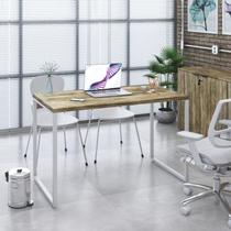 Mesa de Escritorio Office Kuadra 120cm Est.Branca