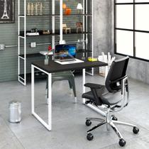 Mesa de Escritorio Office Kuadra 90cm Est.Branca