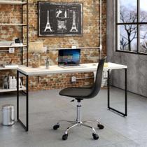 Mesa de Escritório Studio Bege 150 cm - Compace