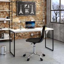 Mesa de Escritório Studio Branca 135 cm - Compace