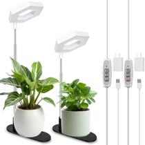 Mesa de espectro completo Plant Light FOXGARDEN 84 LEDs 7,8 a 26 cm, pacote com 2 unidades Mesa de espectro completo Plant Light FOXGARDEN 84 LEDs 7,8 a 26 cm, pacote com 2 unidades