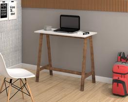 Mesa de Estudo Cross 90cm DMOB Compacta, Funcional e Moderna para Escritório ou Quarto