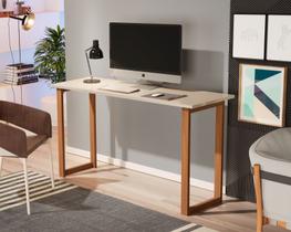 Mesa de Estudo Escrivaninha 1,20 m com pés de madeira