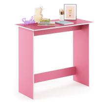 Mesa de estudo Furinno Simplistic Pink 39,37x80x75cm