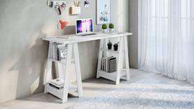 Mesa de estudo vigor 4 prateleiras