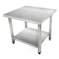 Mesa De Inox Bancada 30x70x65cm E Prateleira Lisa Frn3065 Mesa De Inox Bancada 30x70x65cm E Prateleira Lisa Frn3065