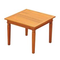 Mesa de Jantar 1 x 1 M Madeira Maciça Natural Mesa de Jantar 1 x 1 M Madeira Maciça Natural