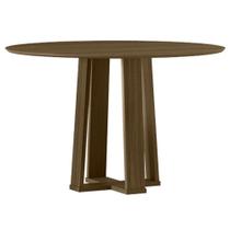 Mesa De Jantar 120 Cm Isabela Sem Vidro Imbuia - New Ceval