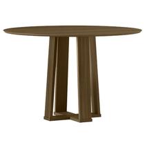 Mesa de Jantar 120 cm Isabela sem Vidro Imbuia New Ceval