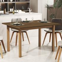 Mesa de Jantar 120x80 Até 4 Lugares Pés em Madeira Maciça Reforçada