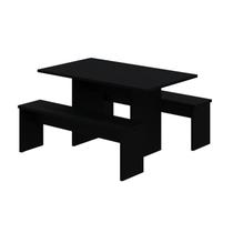 Mesa de Jantar 135x80x74cm 2,5cm com 1 Banco Essence Mesa de Jantar 135x80x74cm 2,5cm com 1 Banco Essence
