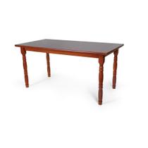 Mesa de Jantar 1,59m Torneada - Madeira Uva Japão - Imbuia