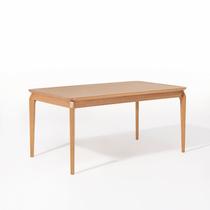 Mesa de Jantar 160cm Tampo Laminado Verniz Florença