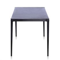 Mesa de Jantar 160cm x 90cm Rio Cinza/Cimento Queimado