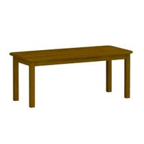 Mesa De Jantar 200cm Madeira Maciça Para 8 Lugares Imbuia Shop JM