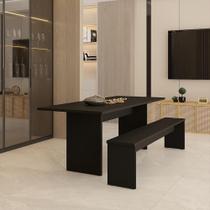 Mesa de Jantar 200x80x74cm 25mm C/01 Banco Essence Mesa de Jantar 200x80x74cm 25mm C/01 Banco Essence